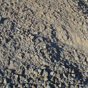 Close-up of soil mixed with stones